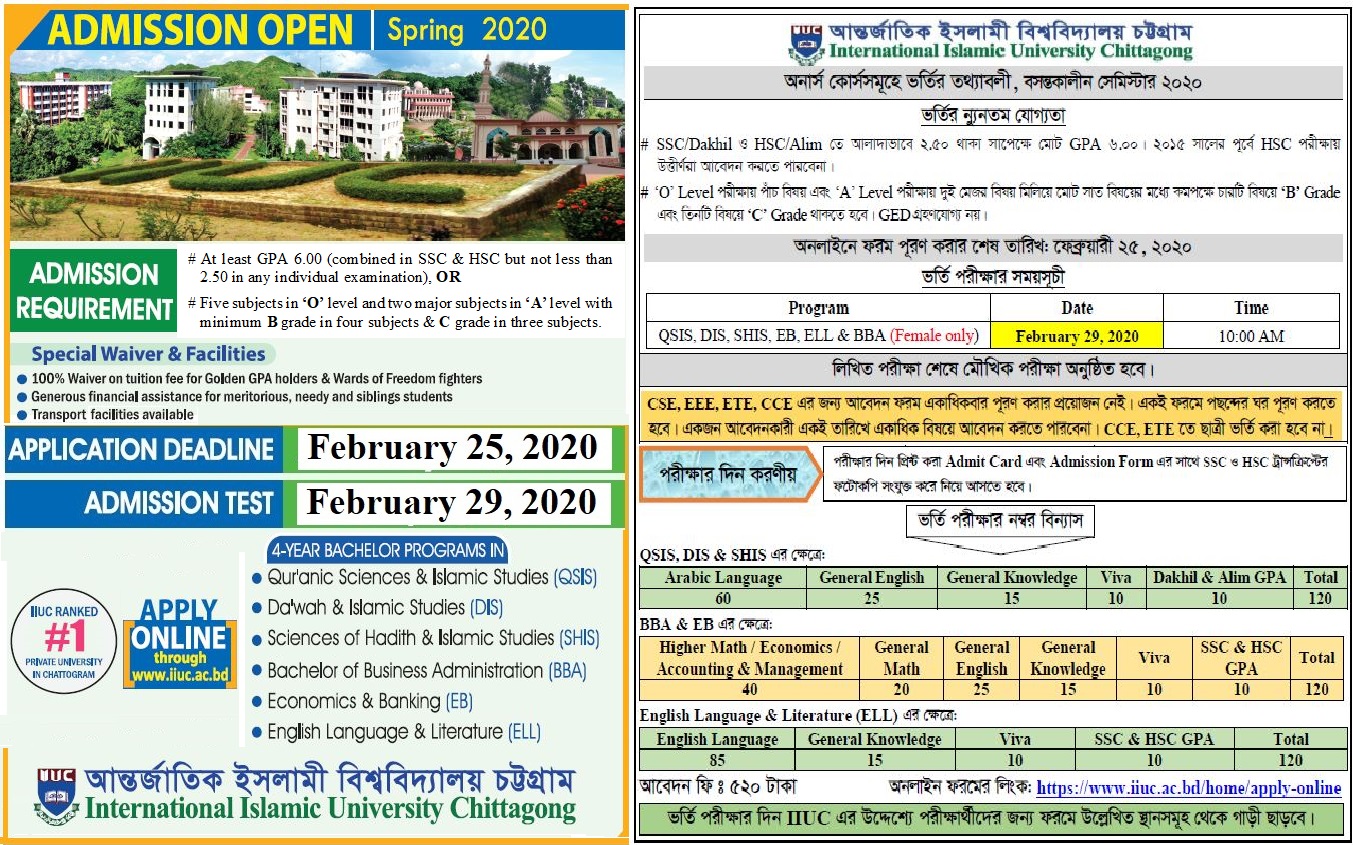 Admission Advertisements